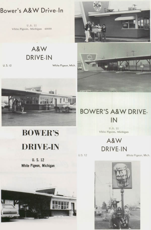 A&W Restaurant - White Pigeon - 706 W Chicago Rd - Old Yearbook Ads